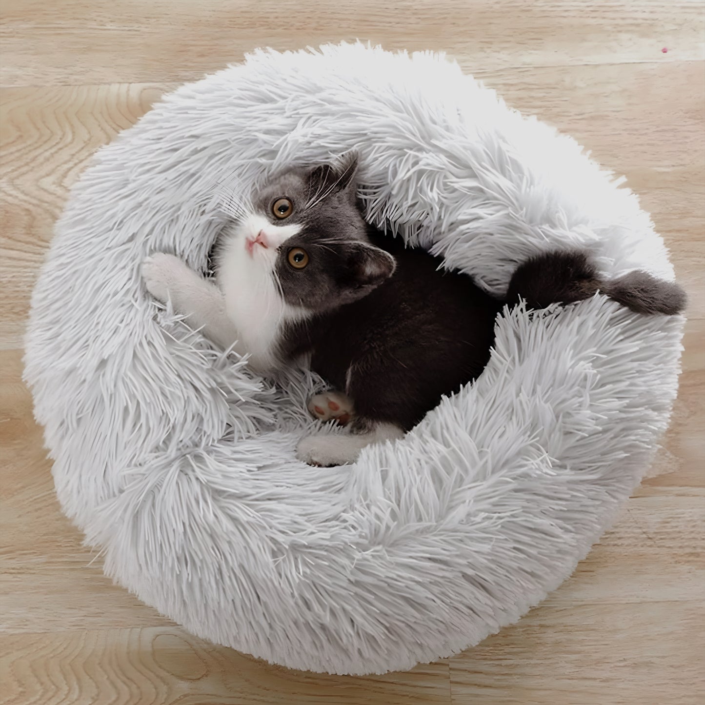 Super Cat Bed Warm Sleeping Cat Nest Soft Long Plush Best Pet Dog Bed for Dogs Basket Cushion Cat Bed Cat Mat Animals Sleeping