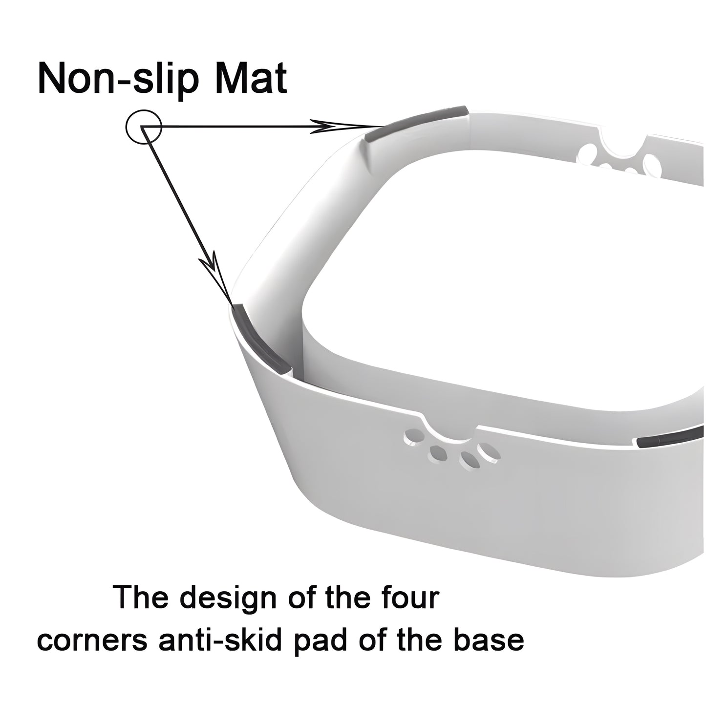 Dog Drinking Water Bowl with Floating Design - Non-Wetting, Non-Skid, Large Capacity