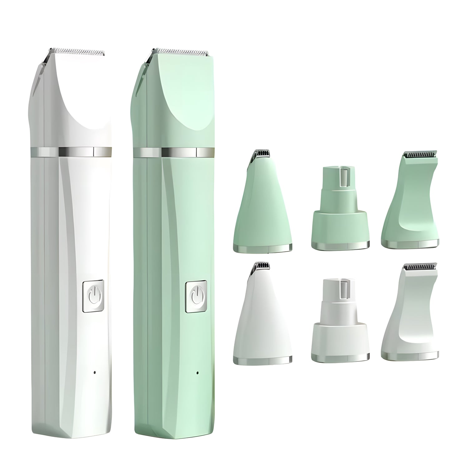 4 in 1 Electric Pet Grooming Kit - Hair Trimmer, Clippers, Nail Grinder for Cats & Dogs