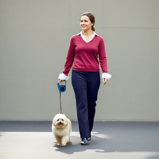 Automatic Retractable Dog Leash - Dual Size Options with Brake & Lock Safety System