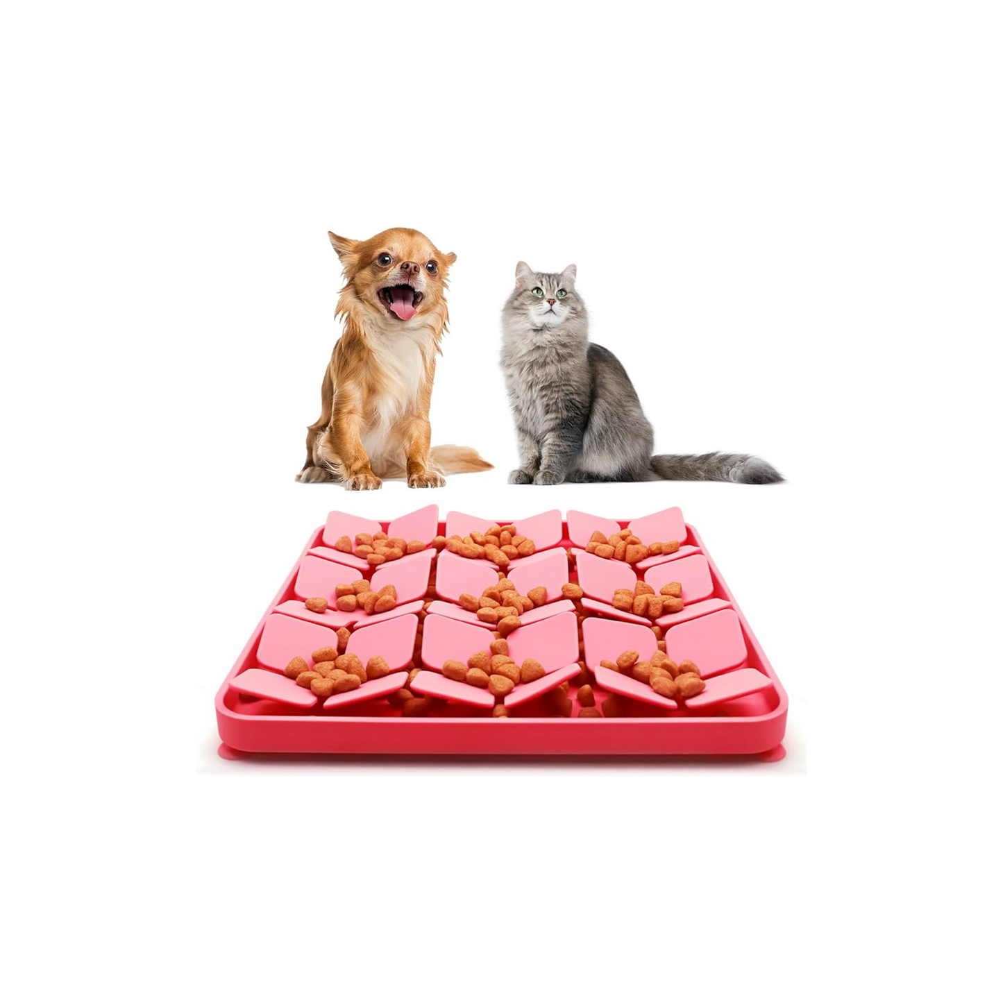 Pets Licking Plate Slow Tableware Pad Cat and Dog Tableware Pet Supplies