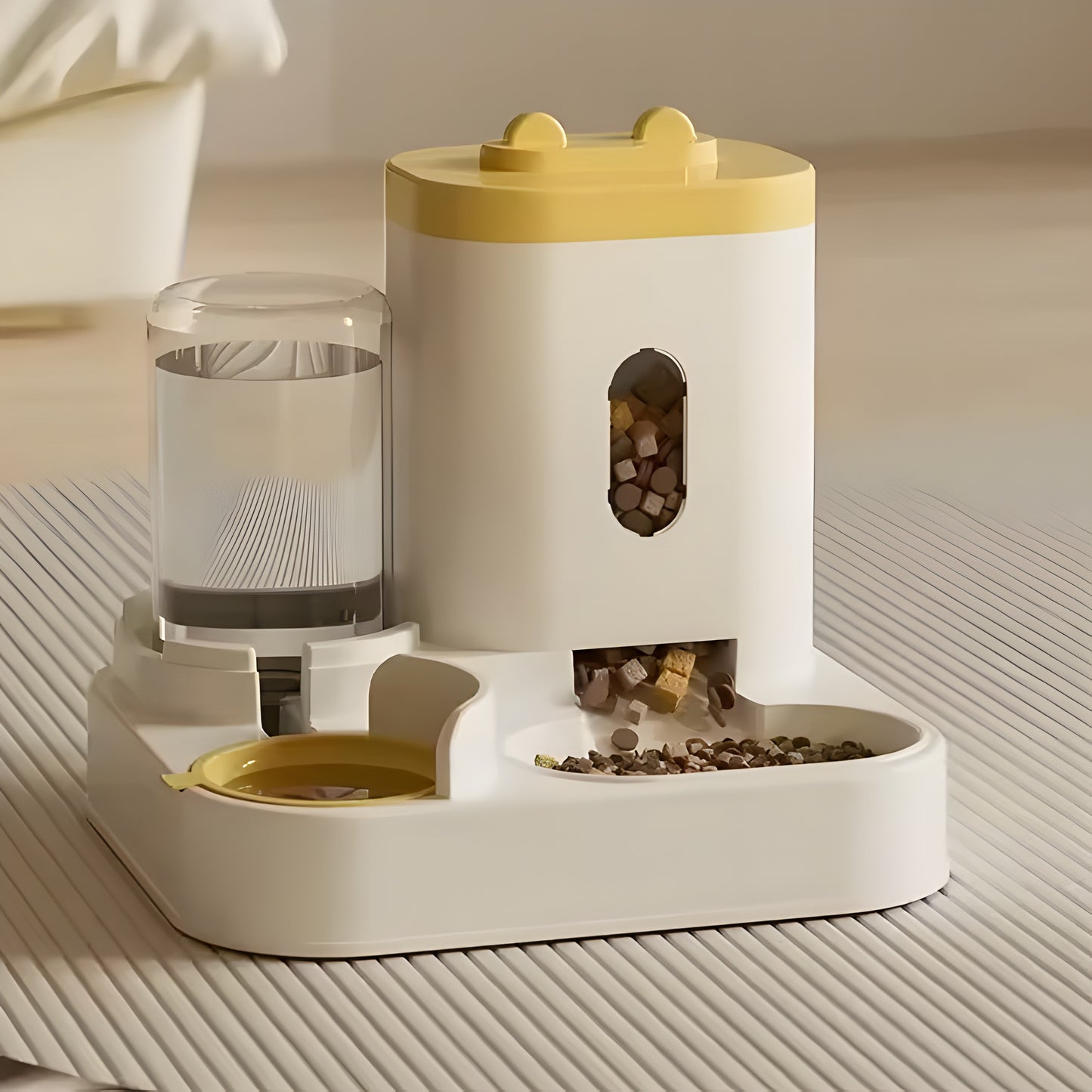 Pet Feeding and Drinking Integrated Automatic Water Feeder Automatic Feeder Cat Water Food Pet Bowl Automatic Food