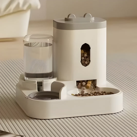 Pet Feeding and Drinking Integrated Automatic Water Feeder Automatic Feeder Cat Water Food Pet Bowl Automatic Food
