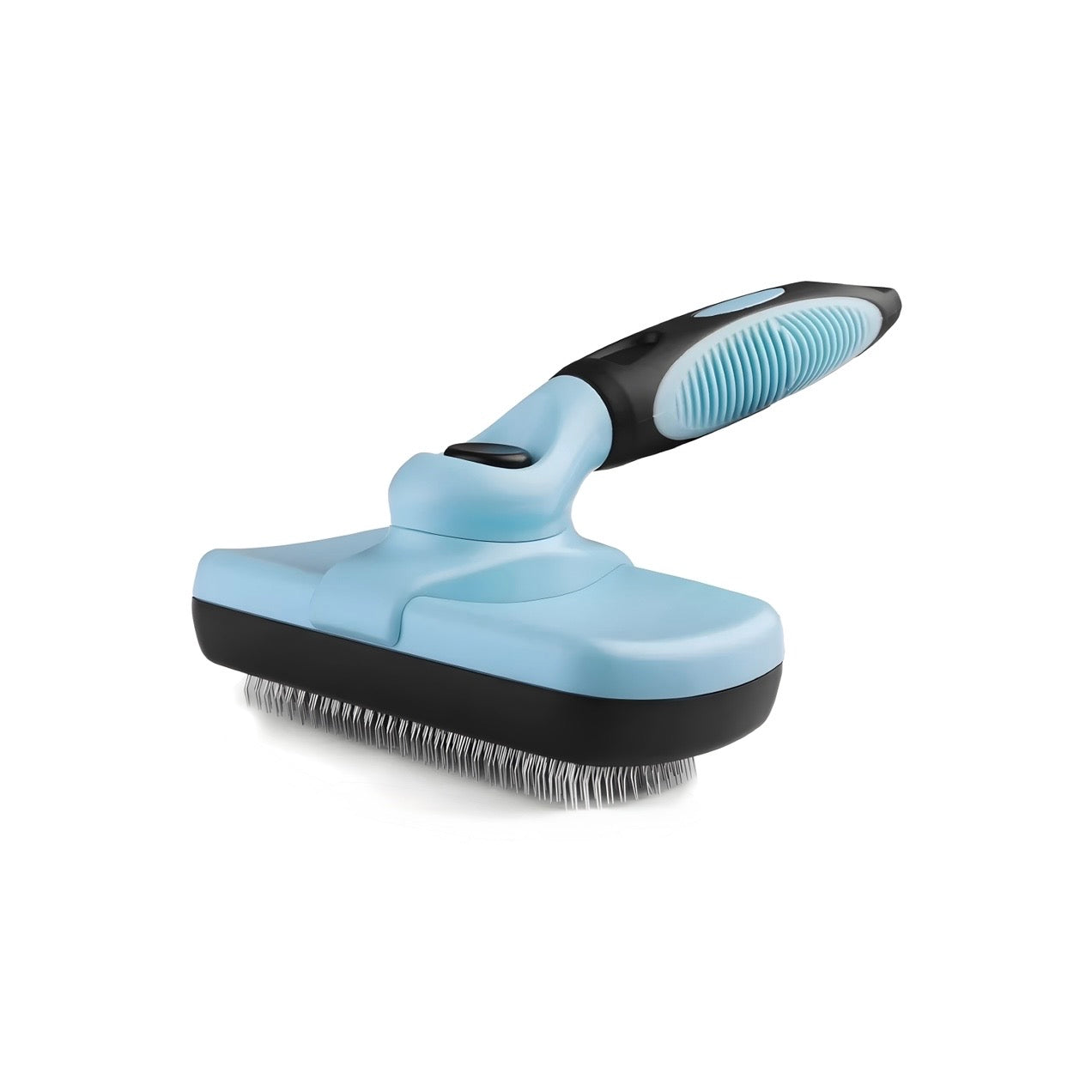 Self Cleaning Slicker Brush – Cat & Dog Grooming Brush for Shedding Hair - One-Click Cleaning with Retractable Bristles - Hair Remover for Large and Small Pets.