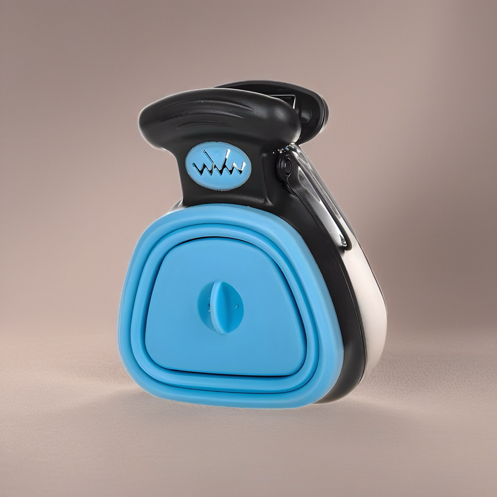 Portable Tools Pet Waste Picker Cleaning Toilet up Foldable Dog Poop Scooper with Bag